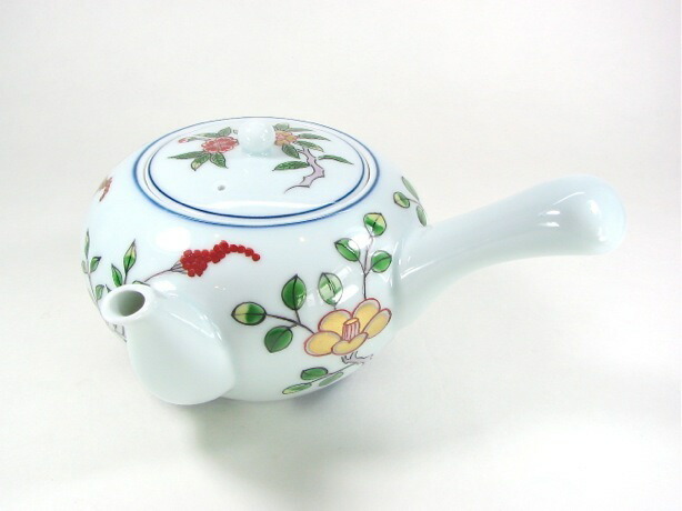 有田焼　源右衛門 楽天市場】【有田焼】【源右衛門窯】 染錦水鳥図急須 （茶器揃のバラ売