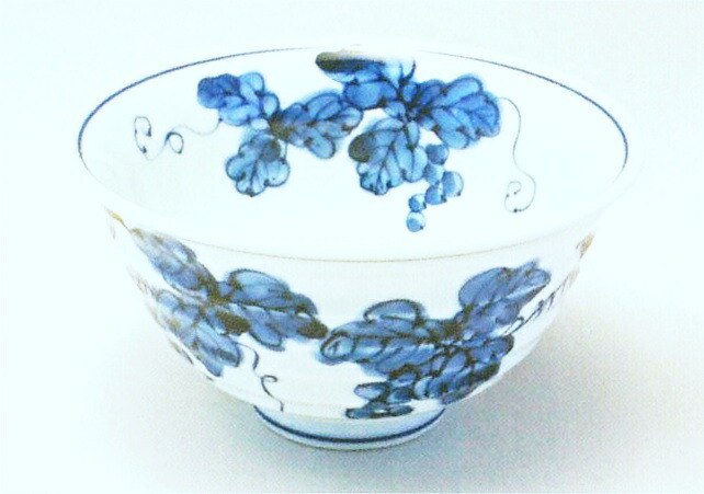 源右衛門窯　染錦七宝紋飯碗 染錦七宝紋（緑） 飯碗 ｜ 有田焼の源右衛門窯公式オンラインショップ