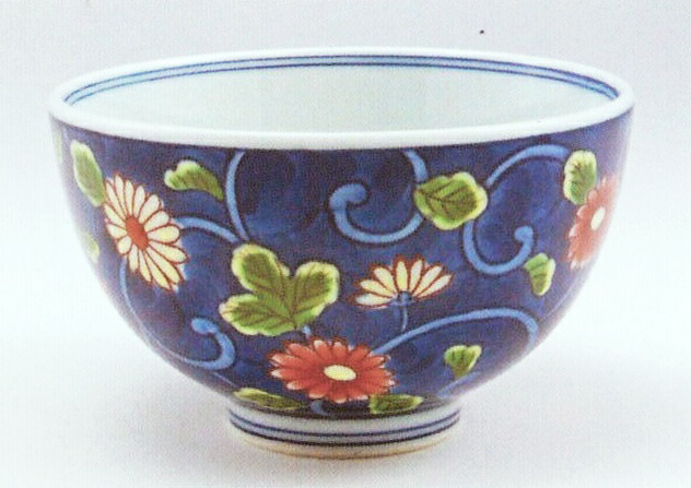 【5枚セット】源右衛門　是米木窯　緑彩唐草　小皿　５枚　共箱付き 有田焼 源右衛門窯 緑彩唐草 湯呑 食器 茶呑 5個セット 有田焼 A260-14 - 佐賀