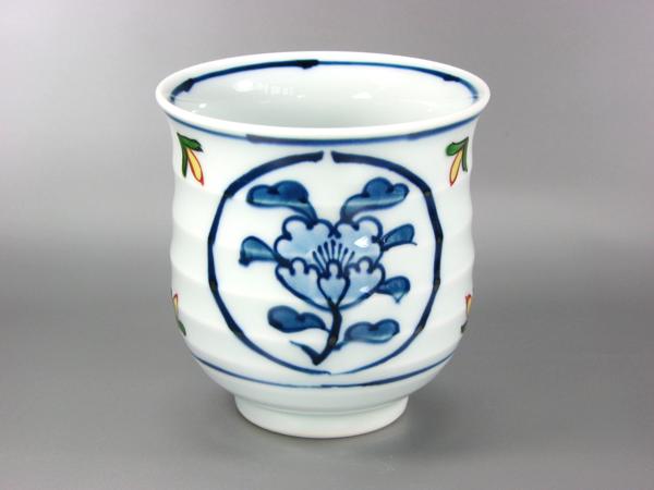 楽天市場】【有田焼】【源右衛門窯】 古染風梅紋湯呑 【源右衛門】【古