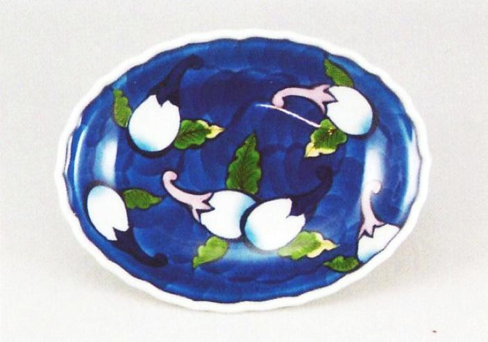 楽天市場】【有田焼】【源右衛門窯】 染錦撫子絵小皿 （5枚 11.5cm