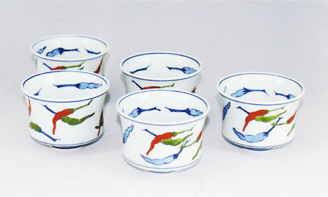 楽天市場】【有田焼】【源右衛門窯】 染錦菜っ葉紋小皿 （1枚） 12cm