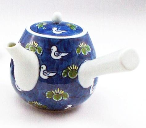 楽天市場】【有田焼】【源右衛門窯】 染錦水鳥図湯呑【源右衛門】【古