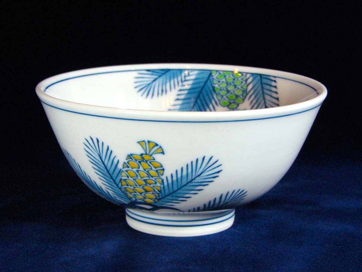 舘林喜助　染付葡萄絵　花瓶 舘林喜助 染付葡萄絵 花瓶