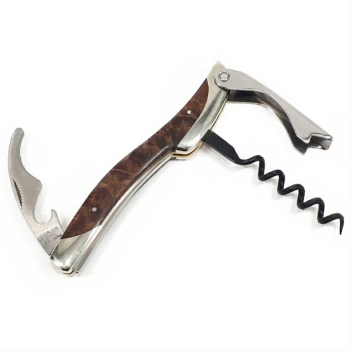 【楽天市場】アスロ ソムリエナイフ 左利き用 Standard QW（バールウッド）For Lefty【豊和刃物製作所 ATHRO