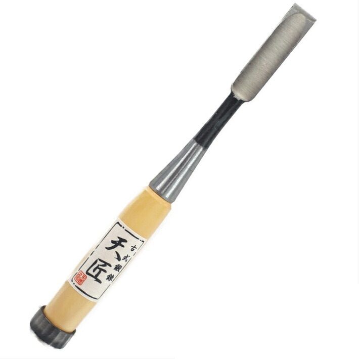 超きれいです! ◇ 藤吉郎 墨流しミニ鑿 ミニ木彫のみ ツゲ柄付き 5本