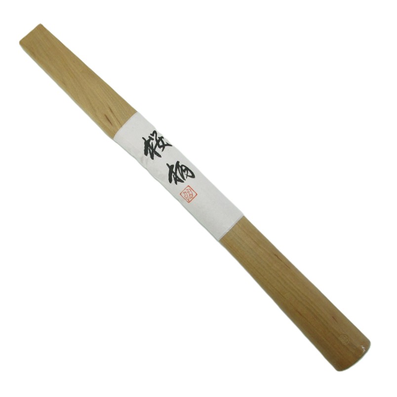 銘木玄能柄 尺2寸(360粍) 桜柄 小【玄能 鉄槌 木柄 櫻】
