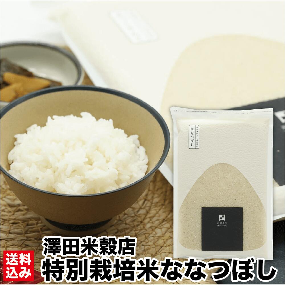 【令和7年度米】 特別栽培米 北海道米 ななつぼし (蘭越町産) 300g/袋 1.5kg/袋 ジップ付 真空パック しっかりとした食感 お弁当 お寿司 丼もの 北海道産 精米 白米 契約農家 澤田米穀店