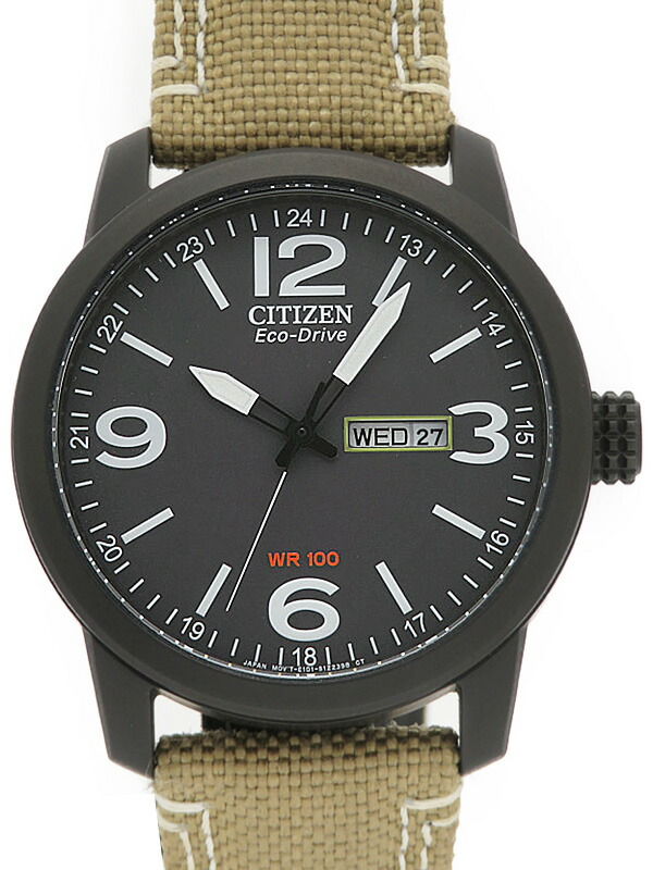 楽天市場 Citizen 海外モデル シチズン エコドライブ ミリタリーウォッチ Bm8476 23e メンズ ソーラークォーツ 1週間保証 中古 B01w H08a 高山質店