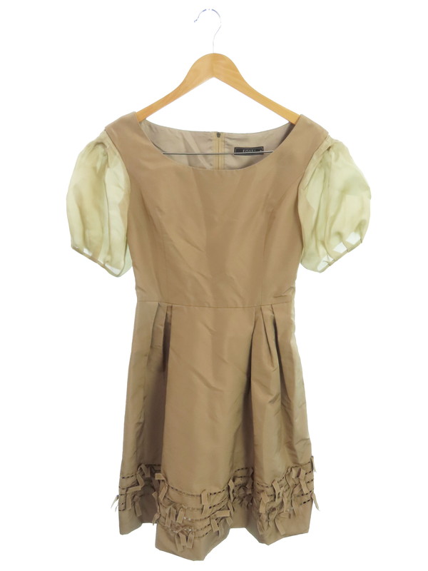 あす楽対応 ワンピース Foxey 日本製 フォクシー 半袖シルクワンピース 1週間保証 中古 レディース Size38 A0fa04me Dgb Gov Bf