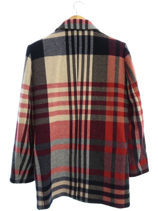 楽天市場 Khaite ケイト アウター チェック柄 ダブルコート Size2 レディース 1週間保証 中古 高山質店