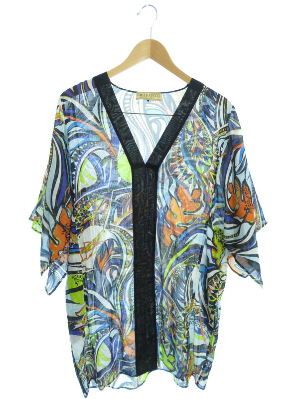 楽天カード分割 Emilio Pucci イタリア製 エミリオプッチ 総柄ワンピース Sizei38 61wg85 レディース 1週間保証 中古 格安人気 Www Estelarcr Com