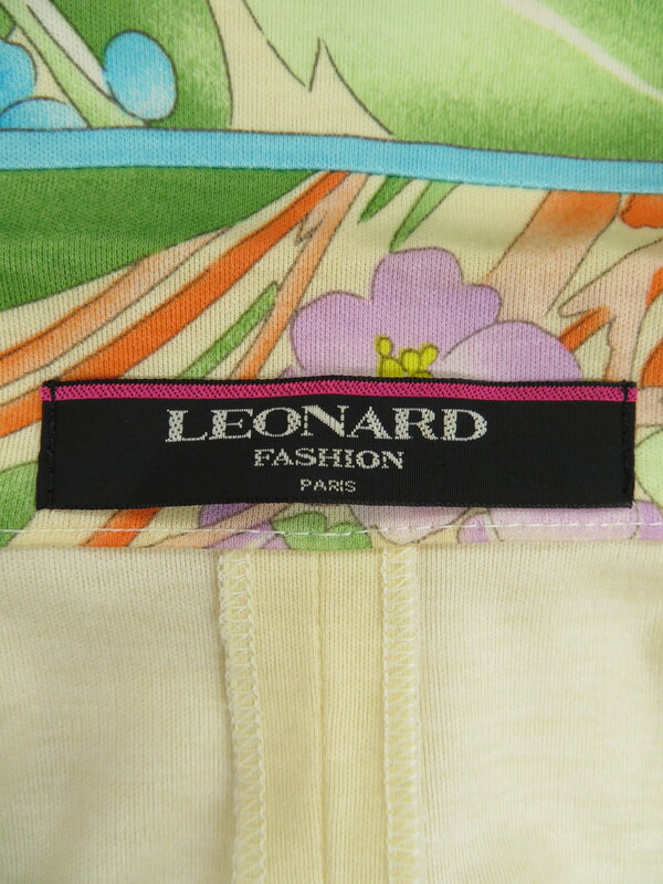 最先端 Leonard アウター レオナール 花柄テーラードジャケット Sizem レディース 1週間保証 中古 人気ショップが最安値挑戦 Www Natskies Com