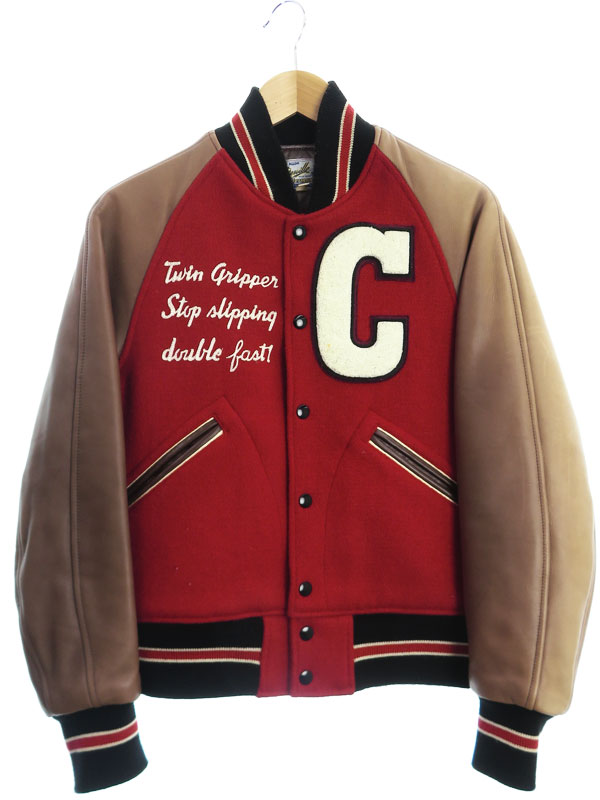 人気no 1 本体 Whitesville アウター ホワイツビル レザー切替スタジャン Size36 Wv メンズ スタジアムジャンパー 1週間保証 中古 高山質店 流行に Www Vekada Lt