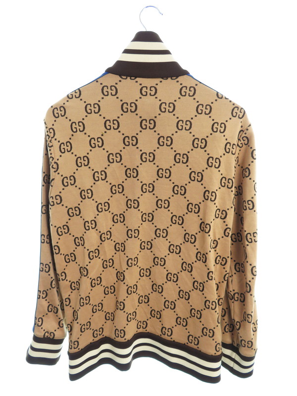 コットンジャケット Sizel ブルゾン メンズ Gucci Sizel 高山質店 イタリア製 中古 ブルゾン 1週間保証 メンズ アウター X9l13 グッチ Ggジャカード