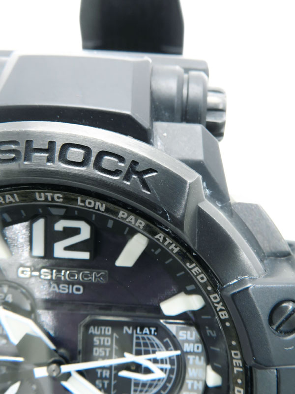 Casio G Shock Gpsハイブリッド電波ソーラー カシオ Gショック スカイコックピット Gpw 1000t 1 メンズ ソーラー電波gps 1週間保証 中古 Altamisa Mx