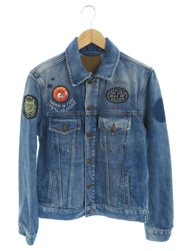 人気絶頂 Deus Ex Machina Land Ronald Jacket デウスエクスマキナ デニムジャケット Sizexs Dmp メンズ Gジャン 1週間保証 中古 高山質店 安いそれに目立つ Gerencial Institutoacqua Org Br