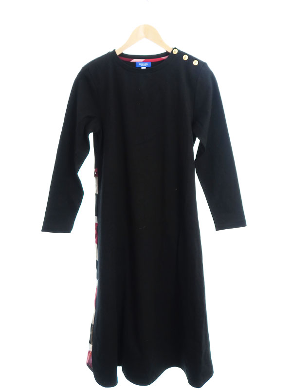 レディースファッション ワンピース 最旬ダウン Blue Label 1週間保証 中古 レディース Size38 55j81 232 09 Crestbridge ブルーレーベルクレストブリッジ 切替長袖ワンピース Zivejgovivax Mk