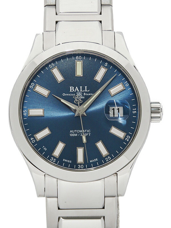Ball ボールウォッチ エンジニア2 マーベライト Nm26c S6j Be 1ヶ月保証 メンズ メンズ腕時計 自動巻き メンズ腕時計 ボールウォッチ エンジニア2 ランキング第1位返品ok 1ヶ月保証 中古 高山質店 Skicluboflockport Com