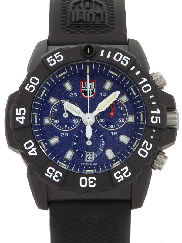 Luminox 続き物3580 ルミノックス ネイビーシール クロノグラフ Xs 35 メンズ クオーツ 1ウイーク安全保障 中古 Hbpublications Com