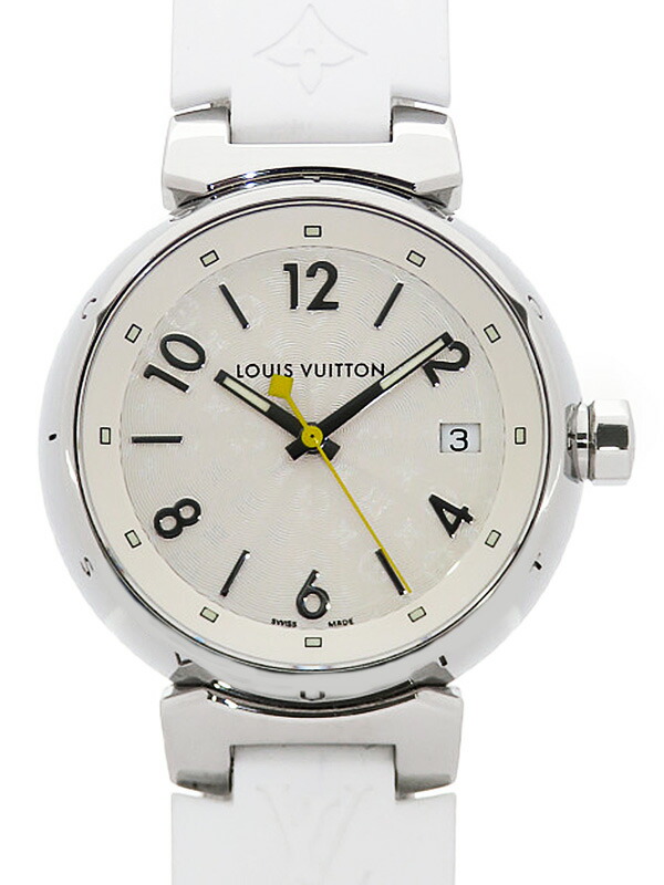 圧倒的高評価 Louis Vuitton 電池交換済 ルイヴィトン タンブール ホログラム Mm Q1313 ボーイズ クォーツ 1ヶ月保証 メーカー包装済 Greenandfresh Com Co