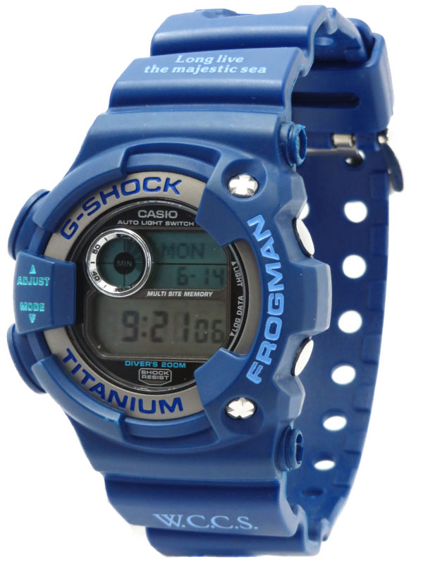 Casio G Shock 電池交換済 カシオ Gショック フロッグマン W C C S 00年モデル Dw 9902wc 2jr メンズ クォーツ 1週間保証 中古 Mozago Com