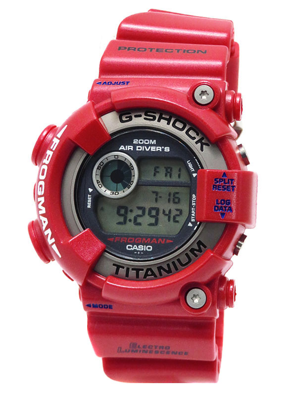 Casio G Shock 電池交換済 カシオ Gショック フロッグマン Dw 01gf 4jf メンズ クォーツ 1週間保証 中古 Voli Me