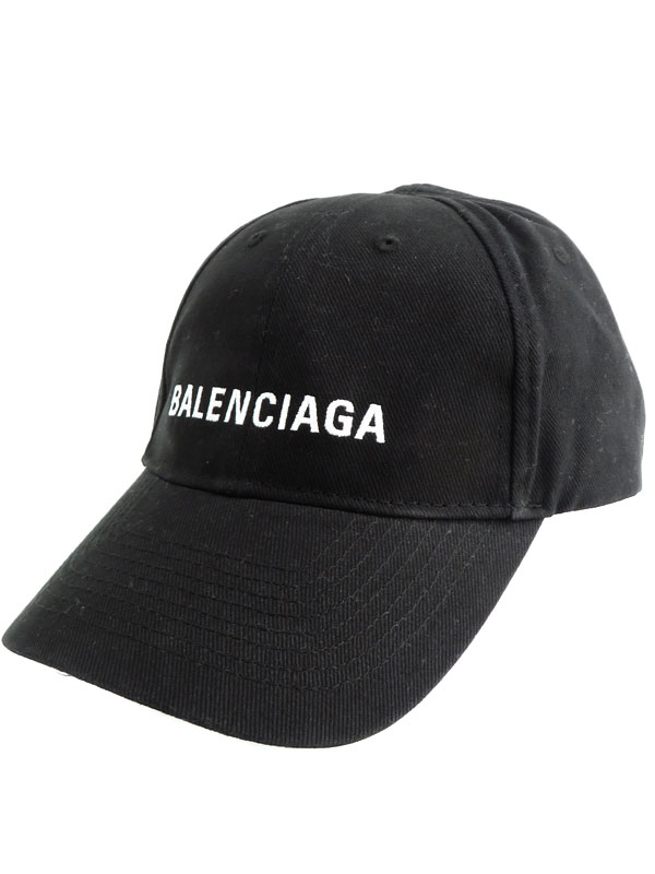 Sizel 帽子 中古 Balenciaga バレンシアガ ロゴキャップ Balenciaga 1週間保証 メンズ帽子 59cm ユニセックス 帽子