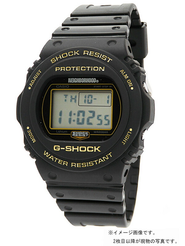 ただき ヤフオク! ネイバーフッド NEIGHBORHOOD DW-5750E - G-SHOCK ンです