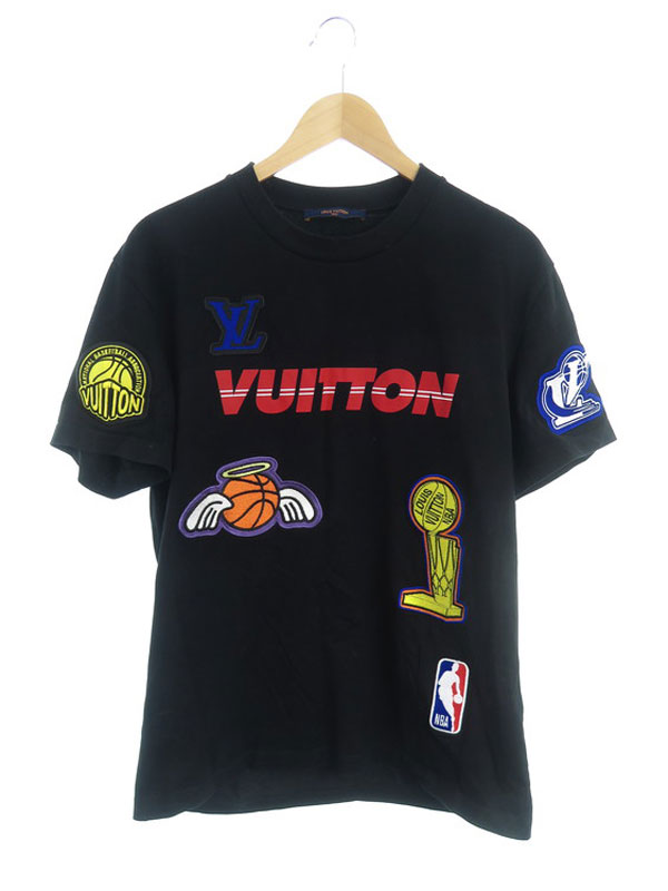 ルイヴィトン ヴァージルアブロー NBA マルチロゴ Tシャツ sizeM
