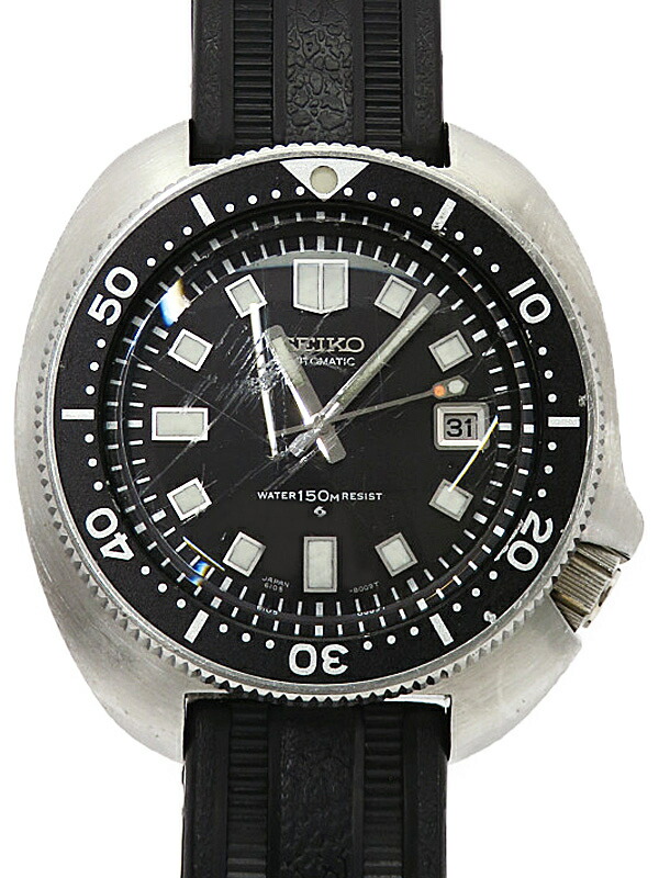 【楽天市場】【SEIKO】セイコー『セカンドダイバー』6105-8110 5D****番 メンズ 自動巻き 1週間保証【中古】：高山質店