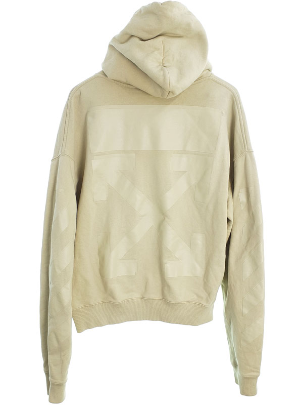 オフホワイト アントアローロゴパーカー ベージュ OFF-WHITE オフホワイト 19SS 0MBE001R190030120288 DIAG
