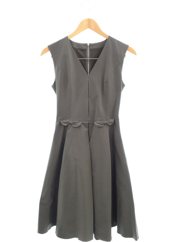 フォクシーニューヨーク ノースリーブワンピース FOXEY NEW YORK - 【美品】FOXEY NEW YORK ノースリーブ