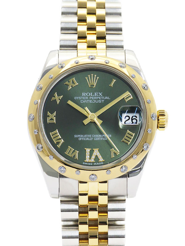 楽天市場】【ROLEX】ロレックス『デイトジャスト ベゼルダイヤ