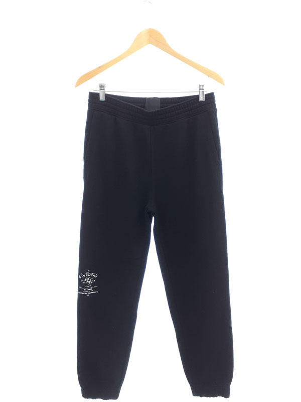 Givenchy ブラック スウェットパンツ ◇GIVENCHY 23AW◇ スリムフィット スウェットパンツ / Black