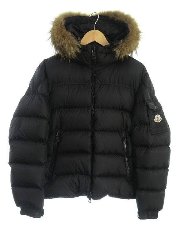 MONCLER モンクレール サカイ　ブラック ダウンジャケット MONCLER モンクレール sacai MISA ダウンジャケット ナイロン