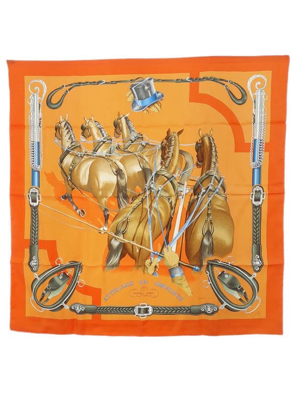 楽天市場】【アパレル】HERMES エルメス カレ90 スカーフ 大判