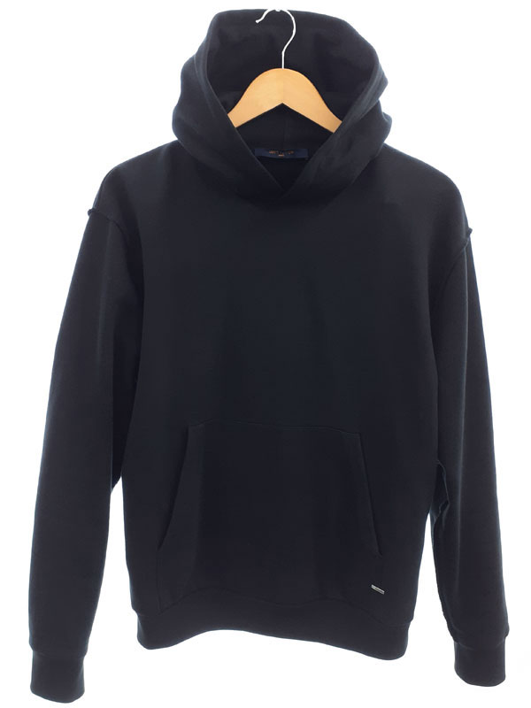 ルイヴィトン RM202M UYL HJY02W ロゴ総柄ハーフジップ半袖ポロシャツ