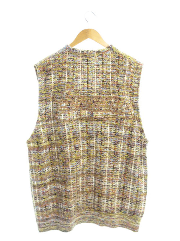 SUPREME 23SS パッチワーク ラムレザー カーゴベスト supreme Patchwork Leather Cargo Vest - メルカリ