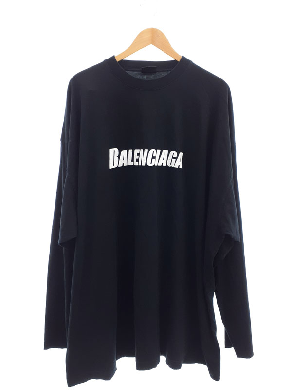 BALENCIAGA WFP ロゴ 長袖カットソー BALENCIAGA＊WFP DOUBLE SLEEVES T-SHIRT長袖カットソー＊送料込