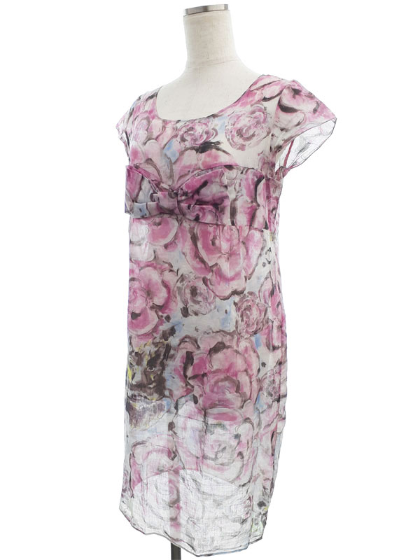 CHANEL シャネル　09P ベロア　ココマーク　総柄チュニック 楽天市場】【シャネル】Chanel ベロア コットン ココマーク 半袖