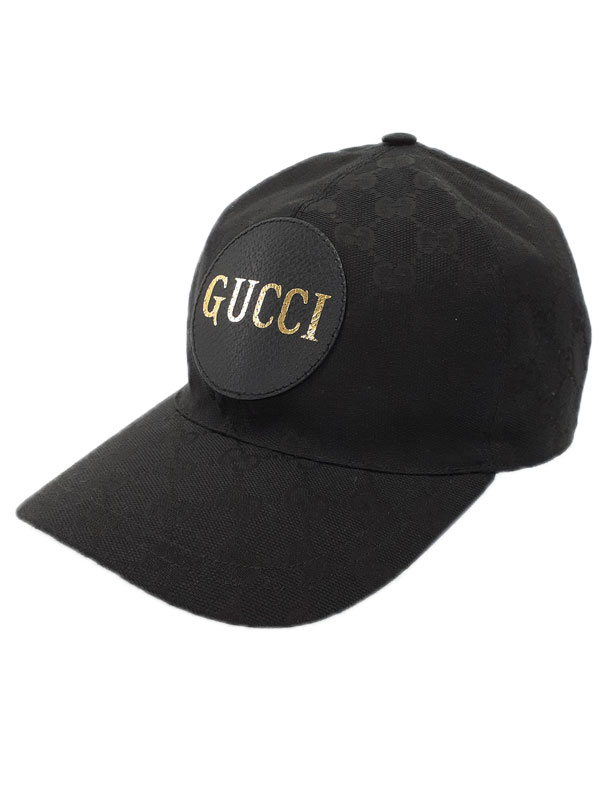 楽天市場】【GUCCI】（グッチ）ワッペン キャップ ロゴ刺繍入り
