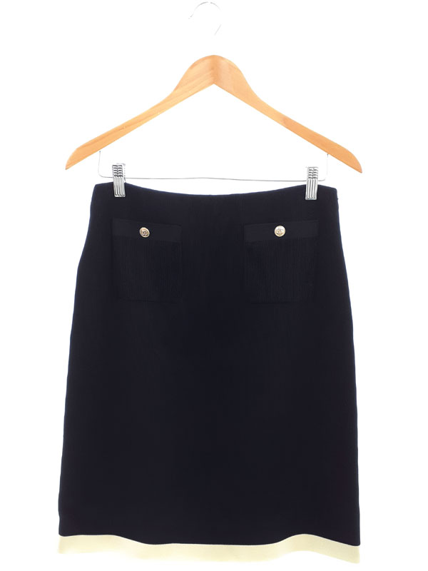 楽天市場】【シャネル】Chanel ロゴ 総柄 カシミヤ シルク混 ニット  