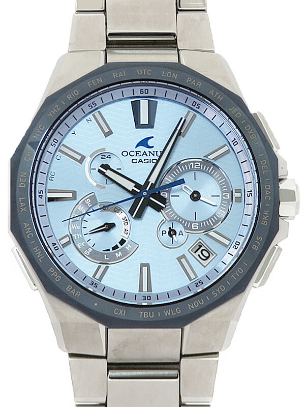 CASIO OCEANUS カシオ オシアナス OCW-600 ソーラー 楽天市場】【CASIO】カシオ オシアナス OCW-600 ソーラー電波