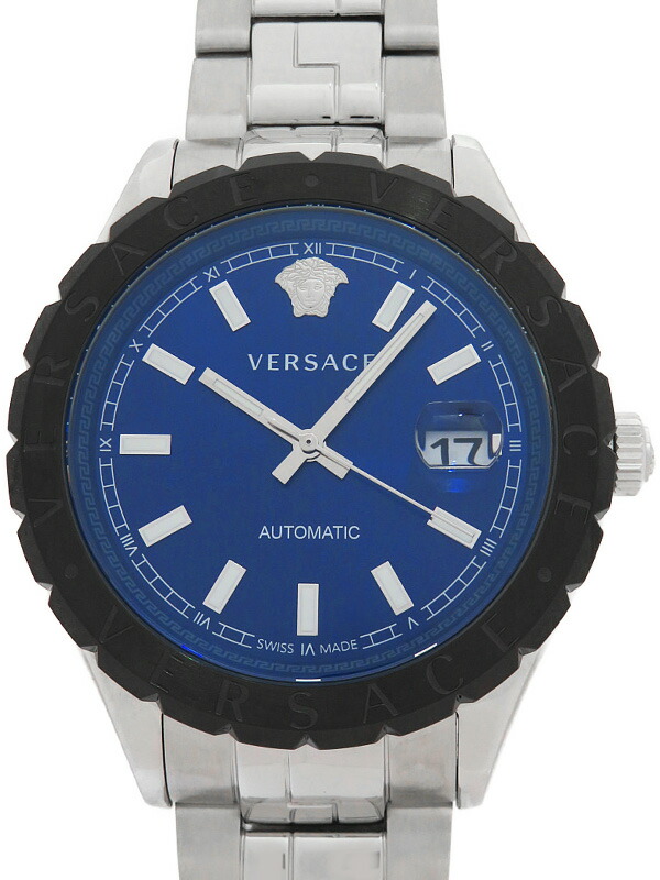 VERSACE 腕時計　ヘレニウム　GMT 青文字盤　クォーツ 楽天市場】ヴェルサーチ VERSACE VE11 ヘレニウム GMT クォーツ