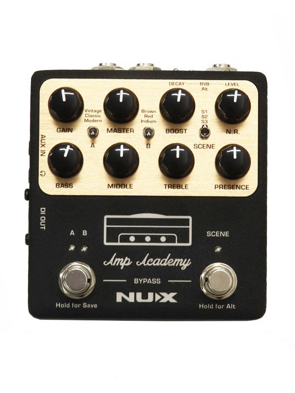 NUX Amp Academy ギターエフェクター NUX Amp Academy [World-class Stompbox Amp Modeler