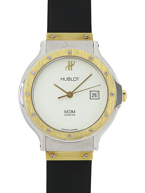 ウブロ HUBLOT MDM クロノグラフ クォーツ メンズ 楽天市場】【HUBLOT】ウブロ MDM クロノグラフ クォーツ メンズ