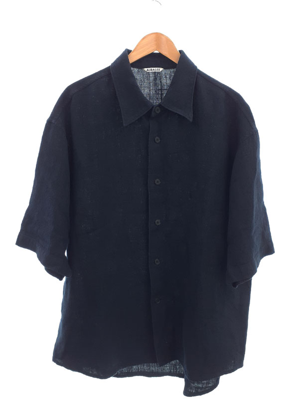 楽天市場】AURALEE 新品 HOMESPUN SUMMER TWEED MESH SHIRT