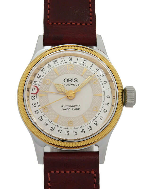 楽天市場】☆美品 箱・保付【ORIS】オリス ビッグクラウン 7501