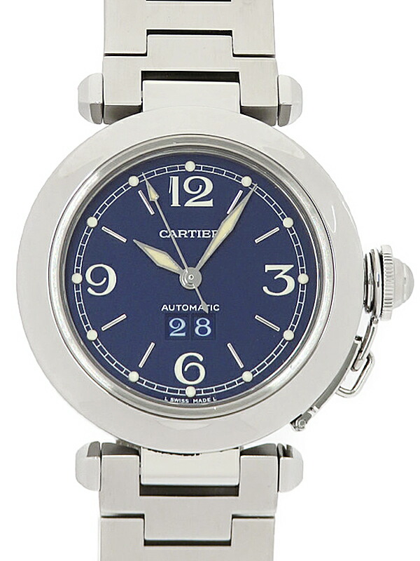 楽天市場】【CARTIER】カルティエ パシャC デイト W31043M7 自動
